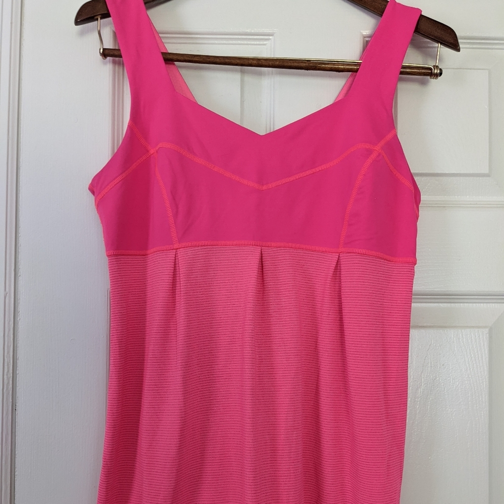 LULULEMON 10 Hustle Bustle Tank Top Drawstring LIKE NEW